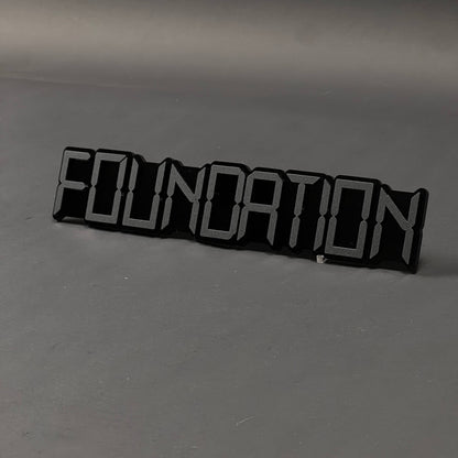 1PC FOUNDATION 3D Acrylic Badge - Car Truck Emblem Fender Tailgate Trunk Sticker