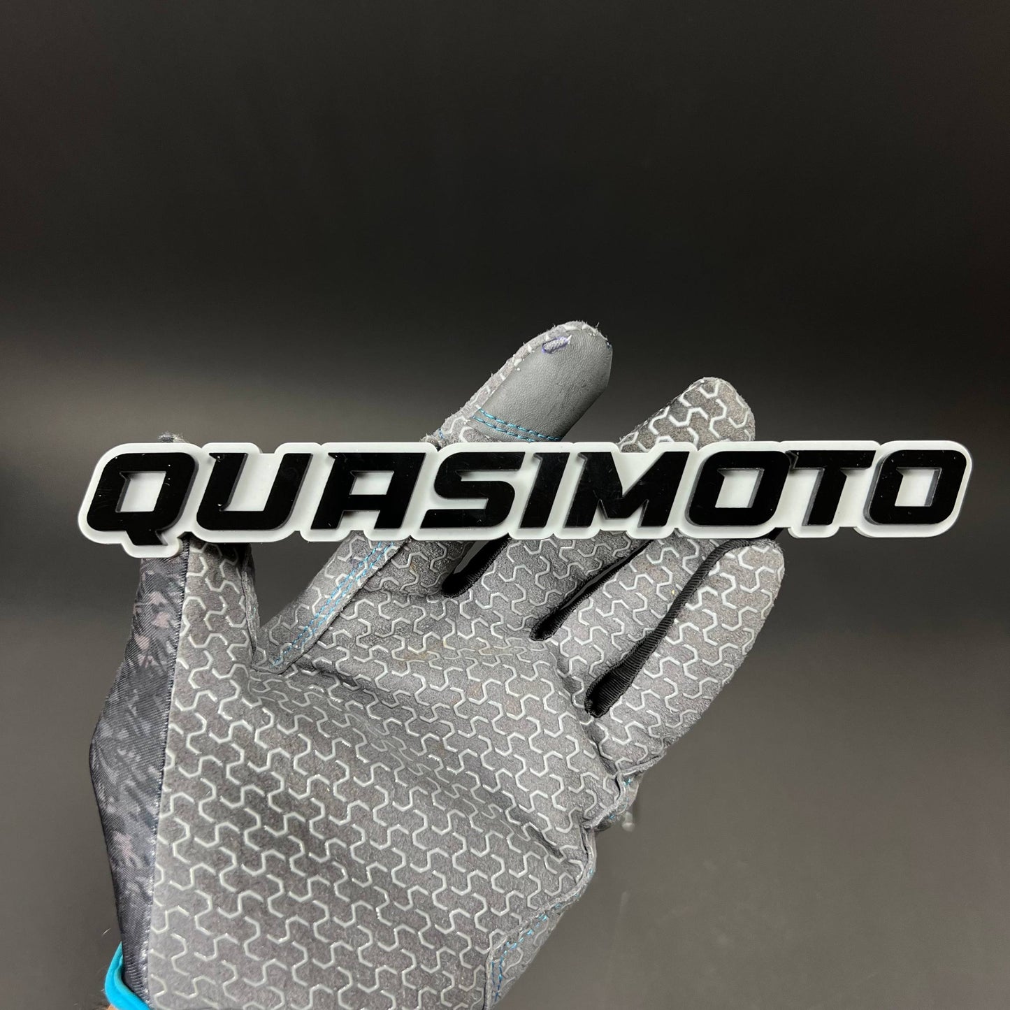 1PC QUASIMOTO 3D Acrylic Badge - Car Truck Emblem Fender Tailgate Trunk Sticker