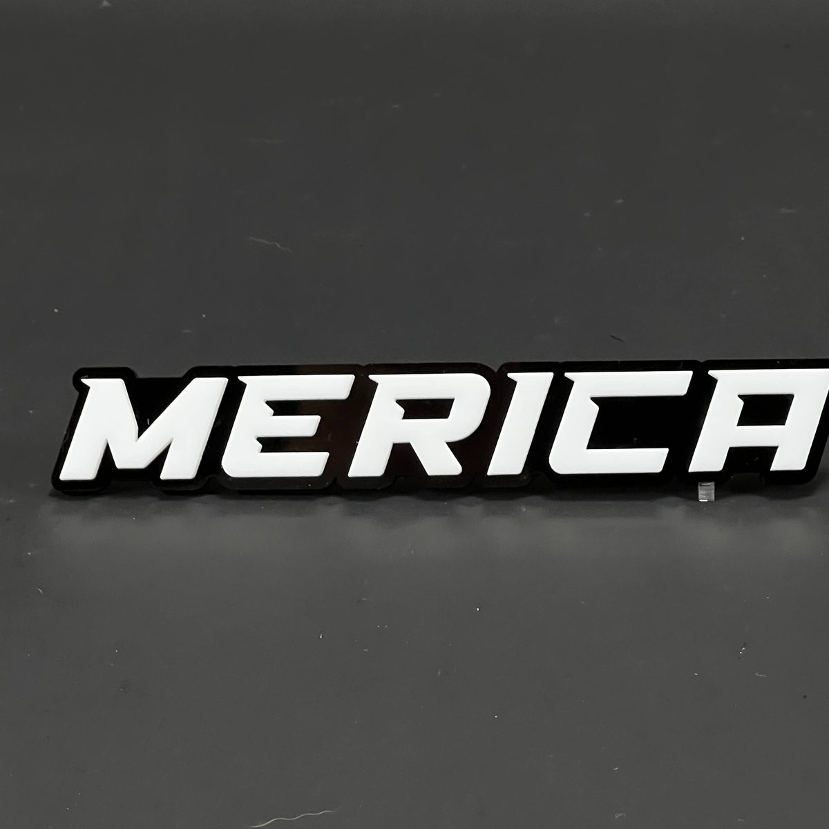 1PC MERICA 3D Acrylic Badge - Car Truck Emblem Fender Tailgate Trunk Sticker