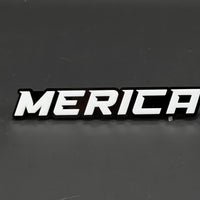 1PC MERICA 3D Acrylic Badge - Car Truck Emblem Fender Tailgate Trunk Sticker
