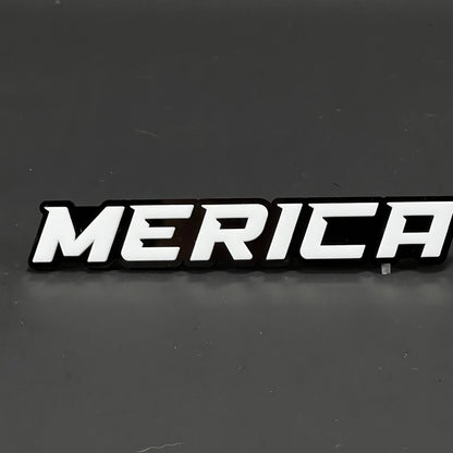 1PC MERICA 3D Acrylic Badge - Car Truck Emblem Fender Tailgate Trunk Sticker