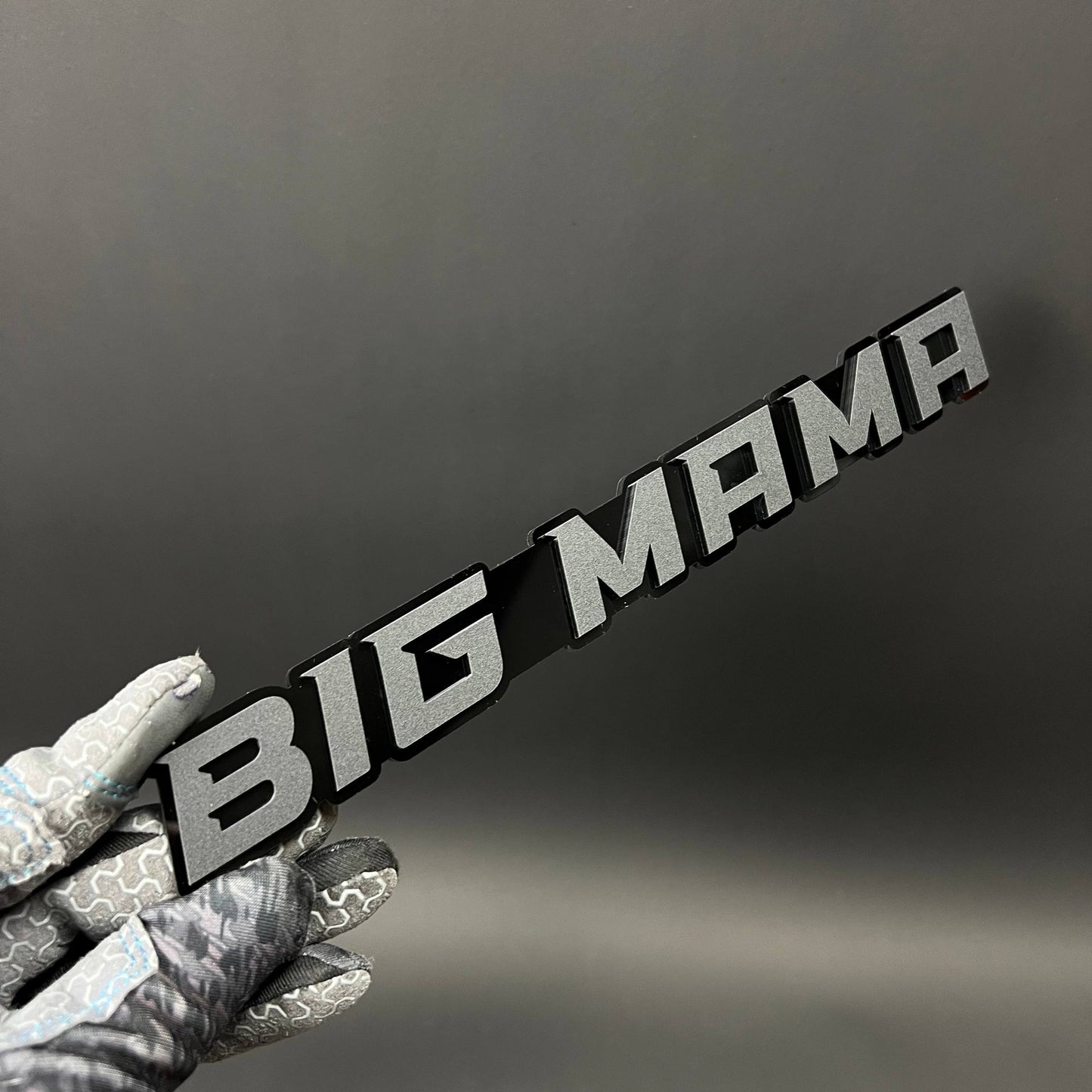 1PC BIG MAMA 3D Acrylic Badge - Car Truck Emblem Fender Tailgate Trunk Sticker