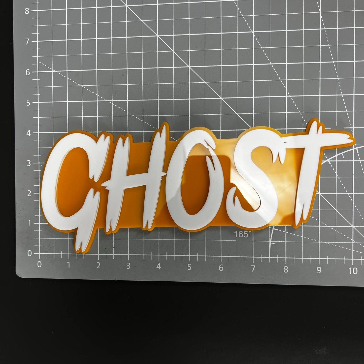 1PC GHOST 3D Acrylic Badge - Car Truck Emblem Fender Tailgate Trunk Sticker