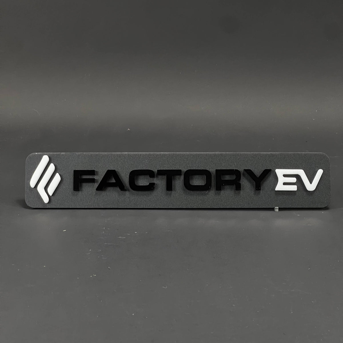 1PC FACTORY EV 3D Acrylic Badge - Car Truck Emblem Fender Tailgate Trunk Sticker
