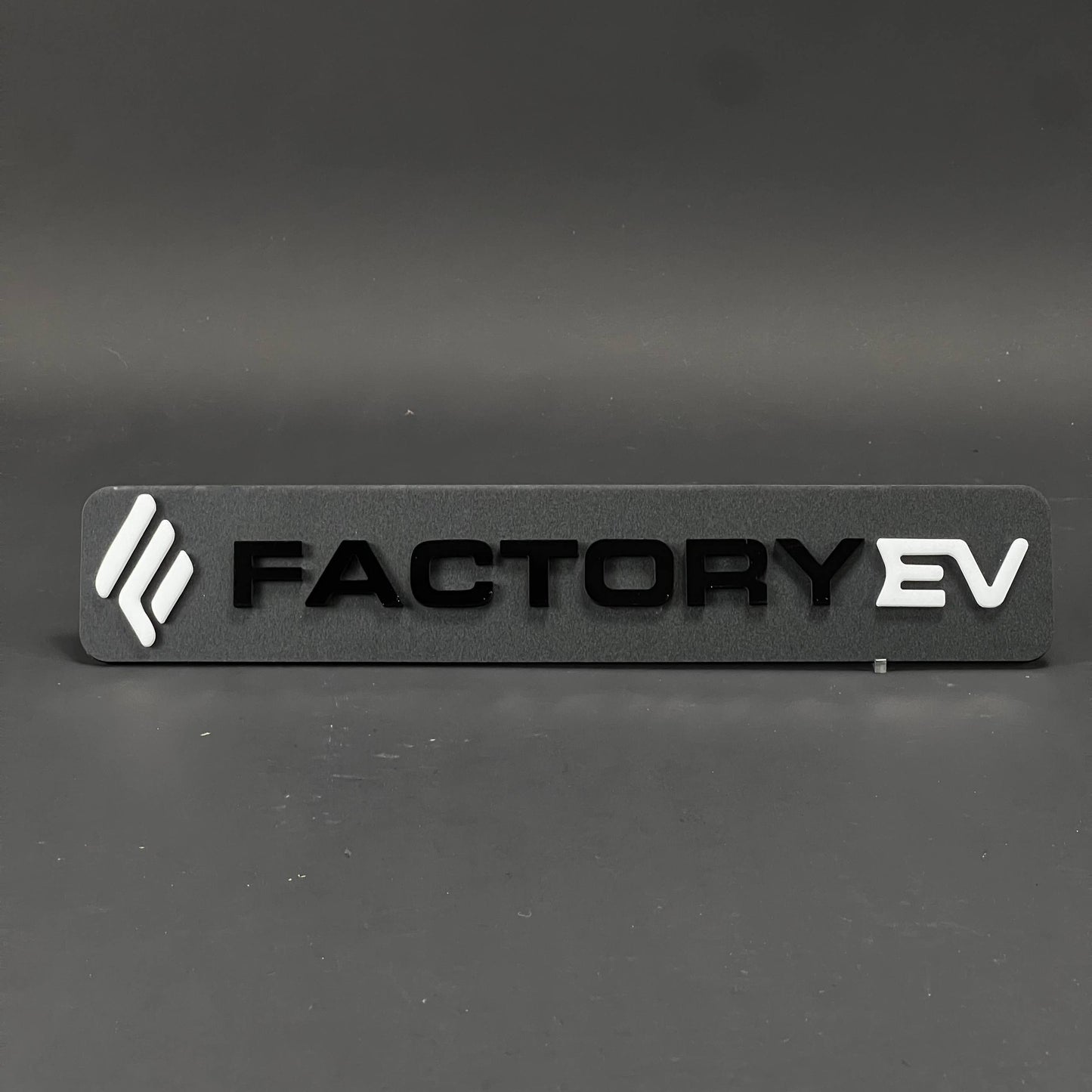 1PC FACTORY EV 3D Acrylic Badge - Car Truck Emblem Fender Tailgate Trunk Sticker