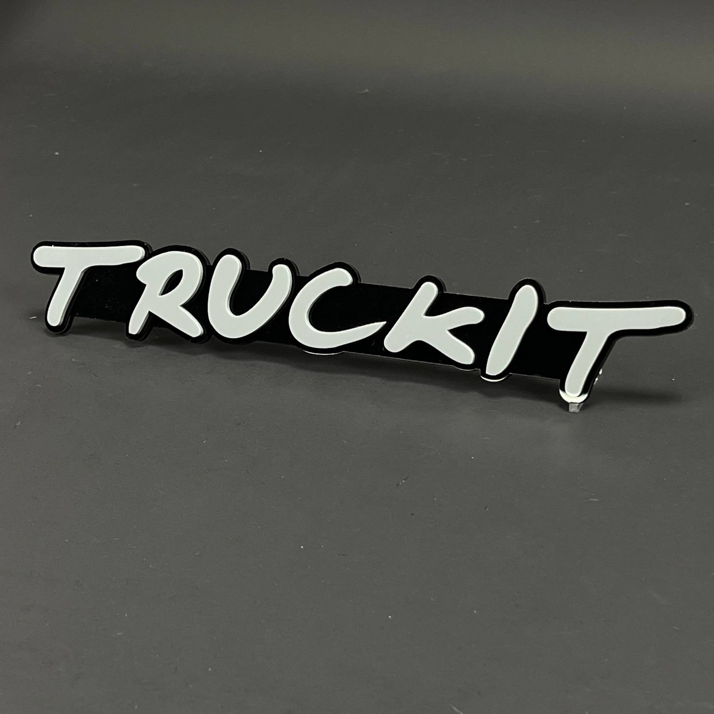 1PC TRUCKIT 3D Acrylic Badge - Car Truck Emblem Fender Tailgate Trunk Sticker