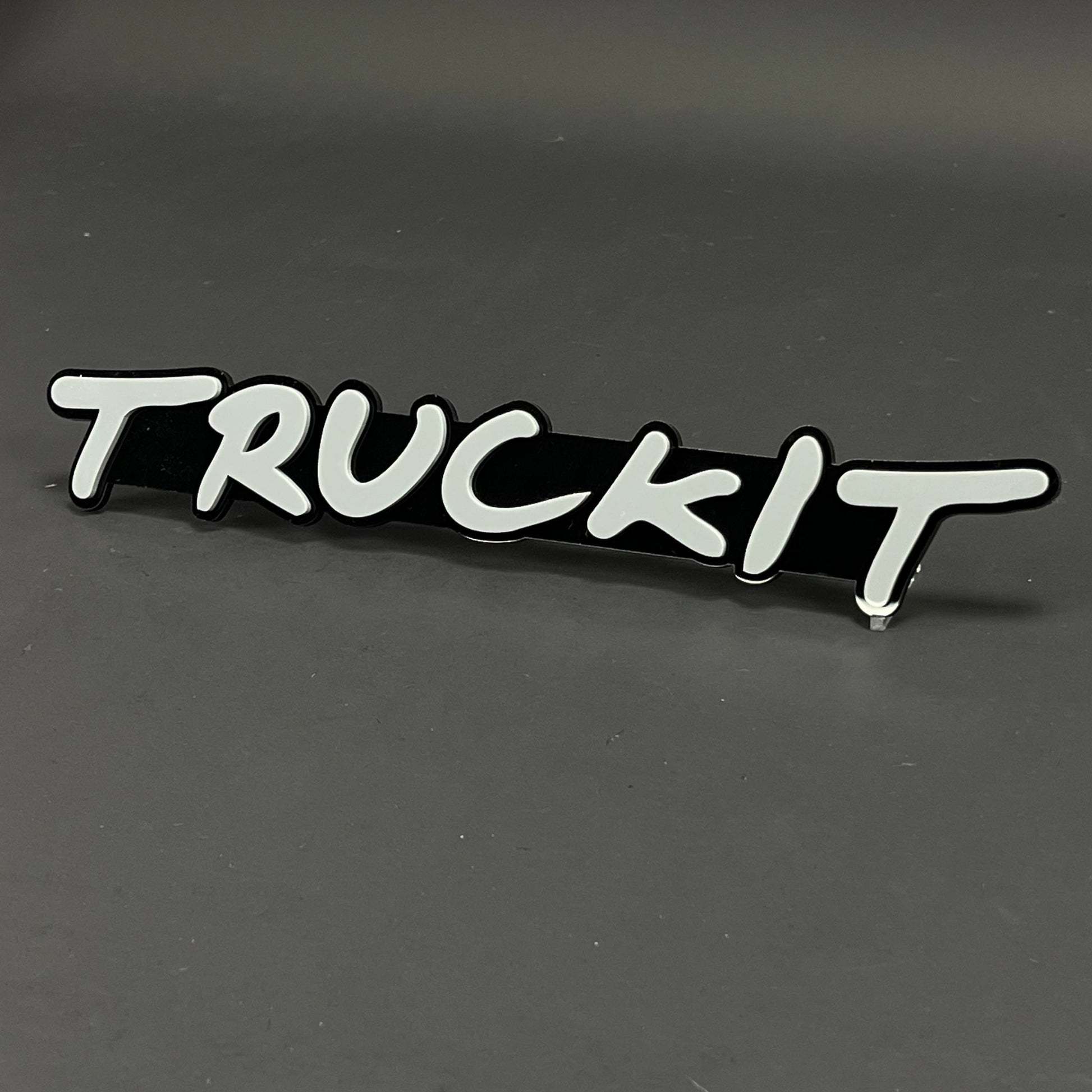 1PC TRUCKIT 3D Acrylic Badge - Car Truck Emblem Fender Tailgate Trunk Sticker