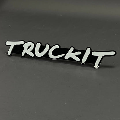 1PC TRUCKIT 3D Acrylic Badge - Car Truck Emblem Fender Tailgate Trunk Sticker