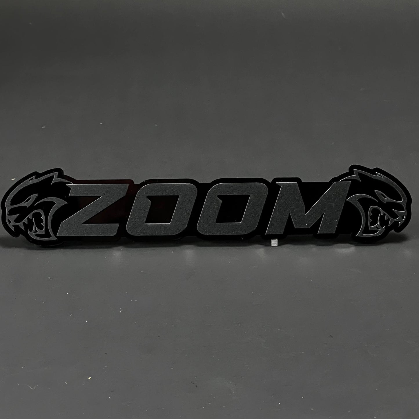 1PC ZOOM 3D Acrylic Badge - Car Truck Emblem Fender Tailgate Trunk Sticker