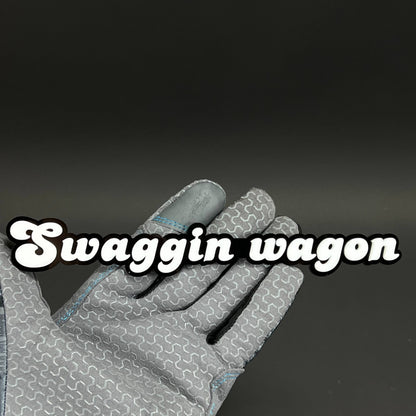 1PC Swaggin wagon 3D Acrylic Badge - Car Truck Emblem Fender Sticker