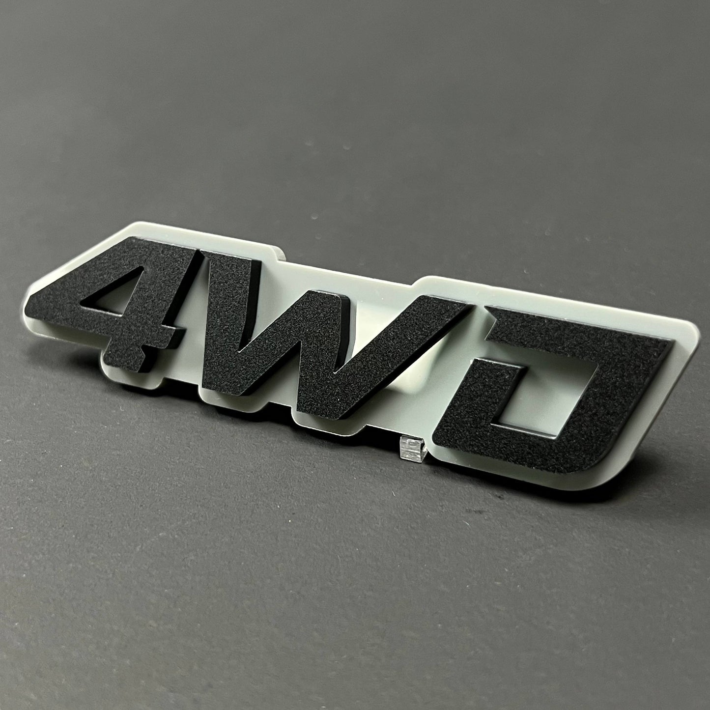 1PC 4WD 3D Acrylic Badge - Car Truck Emblem Fender Tailgate Trunk Sticker