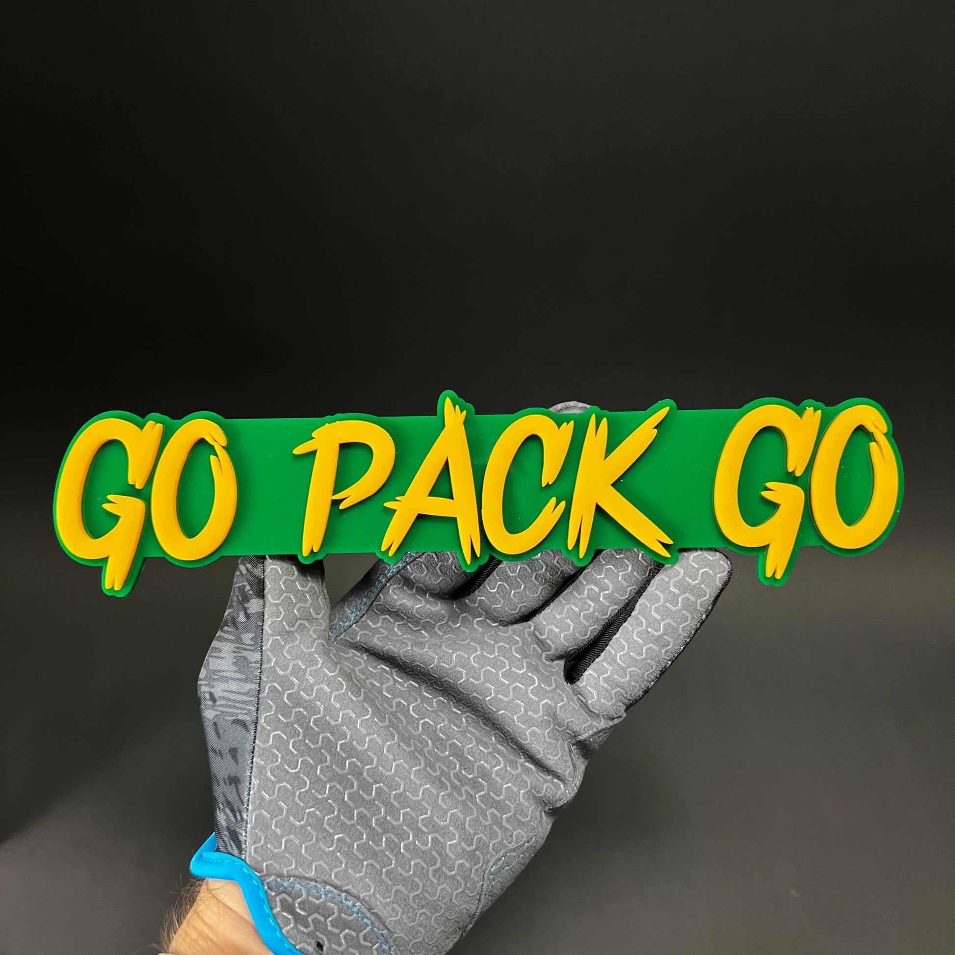 1PC GO PACK GO 3D Acrylic Badge - Car Truck Emblem Fender Tailgate Trunk Sticker