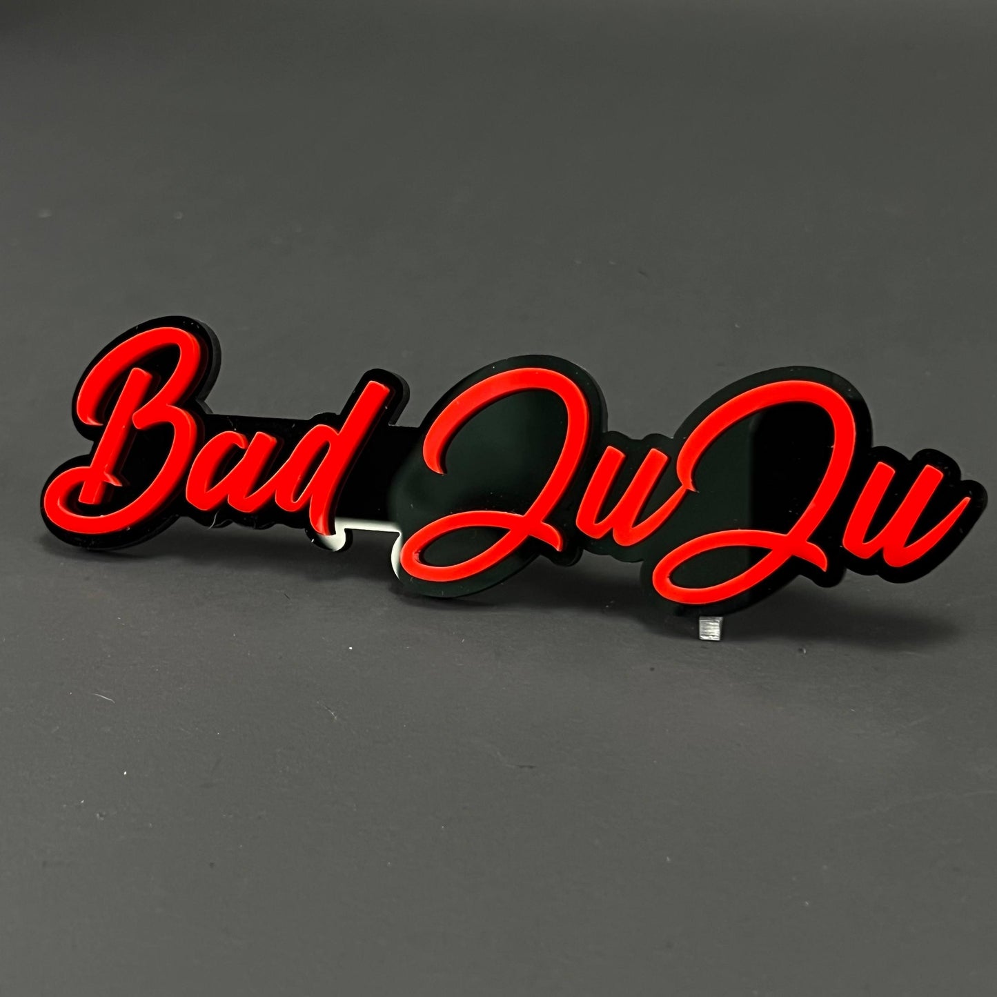 1PC Bad JuJu 3D Acrylic Badge - Car Truck Emblem Fender Tailgate Trunk Sticker
