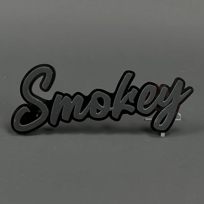 Smokey 3D Acrylic Badge - Car Truck Emblem Fender Tailgate Trunk Sticker