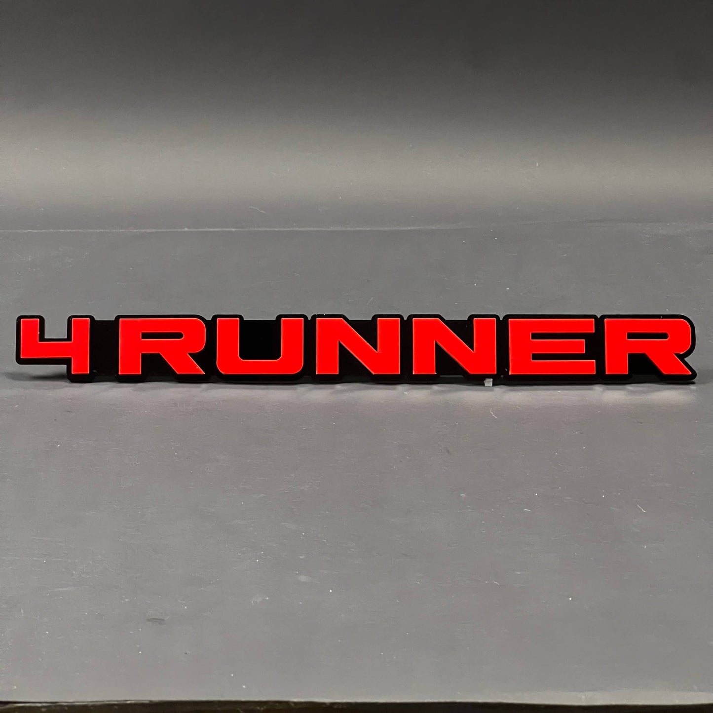 1PC 4RUNNER 3D Acrylic Badge - Car Truck Emblem Fender Tailgate Trunk Sticker