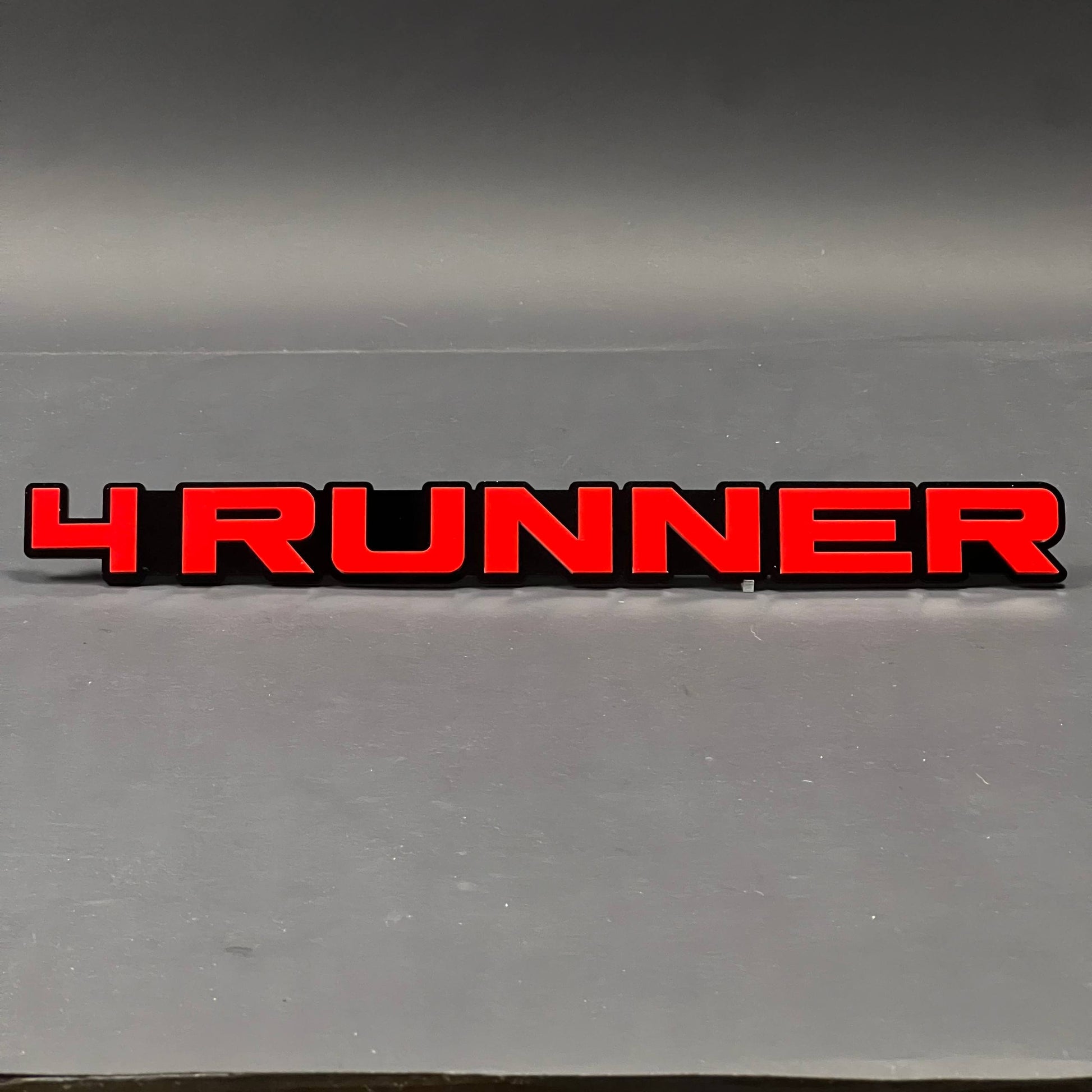 1PC 4RUNNER 3D Acrylic Badge - Car Truck Emblem Fender Tailgate Trunk Sticker