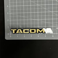 1PC TACOMA 3D Acrylic Badge - Car Truck Emblem Fender Tailgate Trunk Sticker