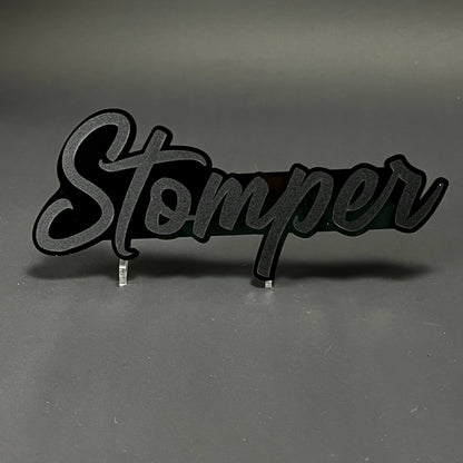 1PC Stomper 3D Acrylic Badge - Car Truck Emblem Fender Tailgate Trunk Sticker