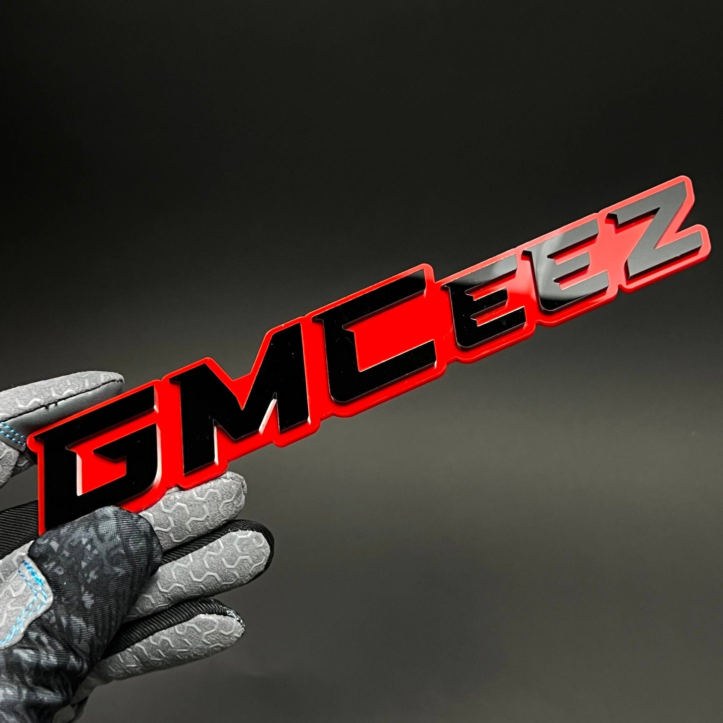 1PC GMCeez 3D Acrylic Badge - Car Truck Emblem Fender Tailgate Trunk Sticker