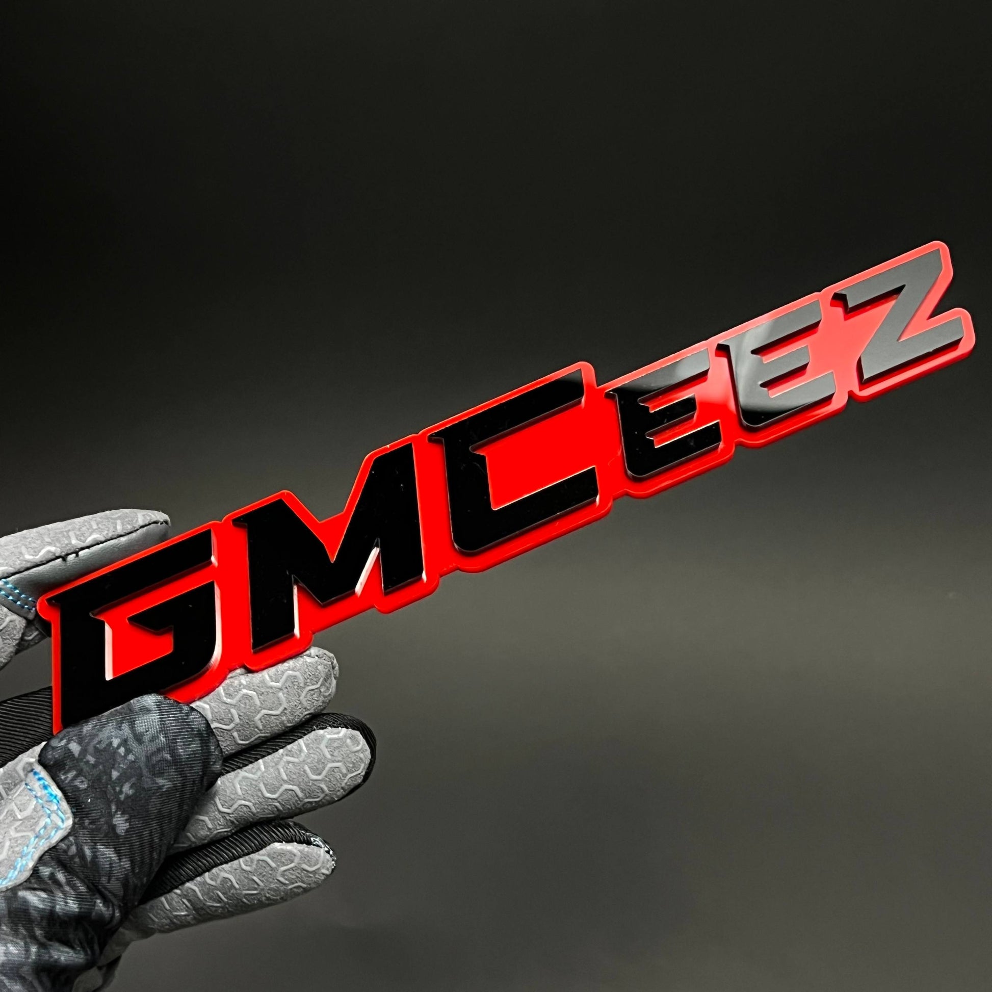 1PC GMCeez 3D Acrylic Badge - Car Truck Emblem Fender Tailgate Trunk Sticker