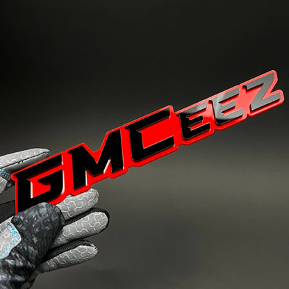 1PC GMCeez 3D Acrylic Badge - Car Truck Emblem Fender Tailgate Trunk Sticker