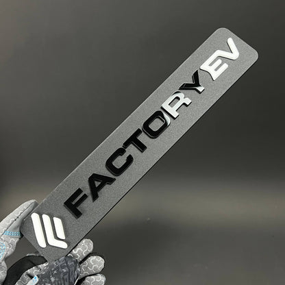 1PC FACTORY EV 3D Acrylic Badge - Car Truck Emblem Fender Tailgate Trunk Sticker