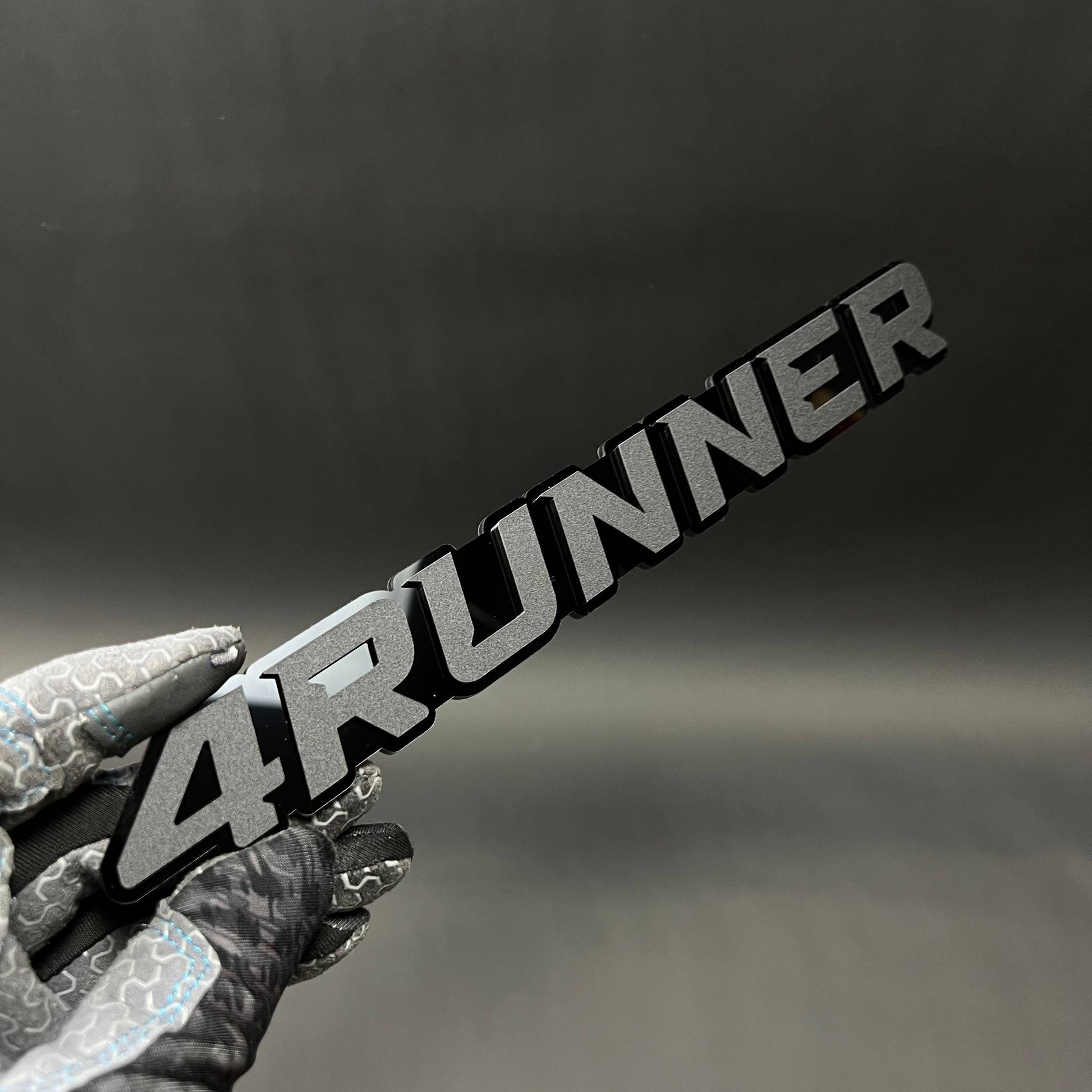 1PC 4RUNNER 3D Acrylic Badge - Car Truck Emblem Fender Tailgate Trunk Sticker