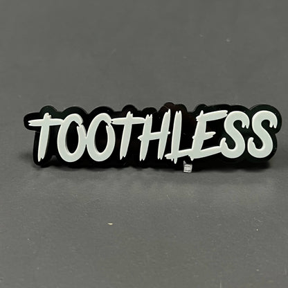 1PC TOOTHLESS 3D Acrylic Badge - Car Truck Emblem Fender Tailgate Trunk Sticker