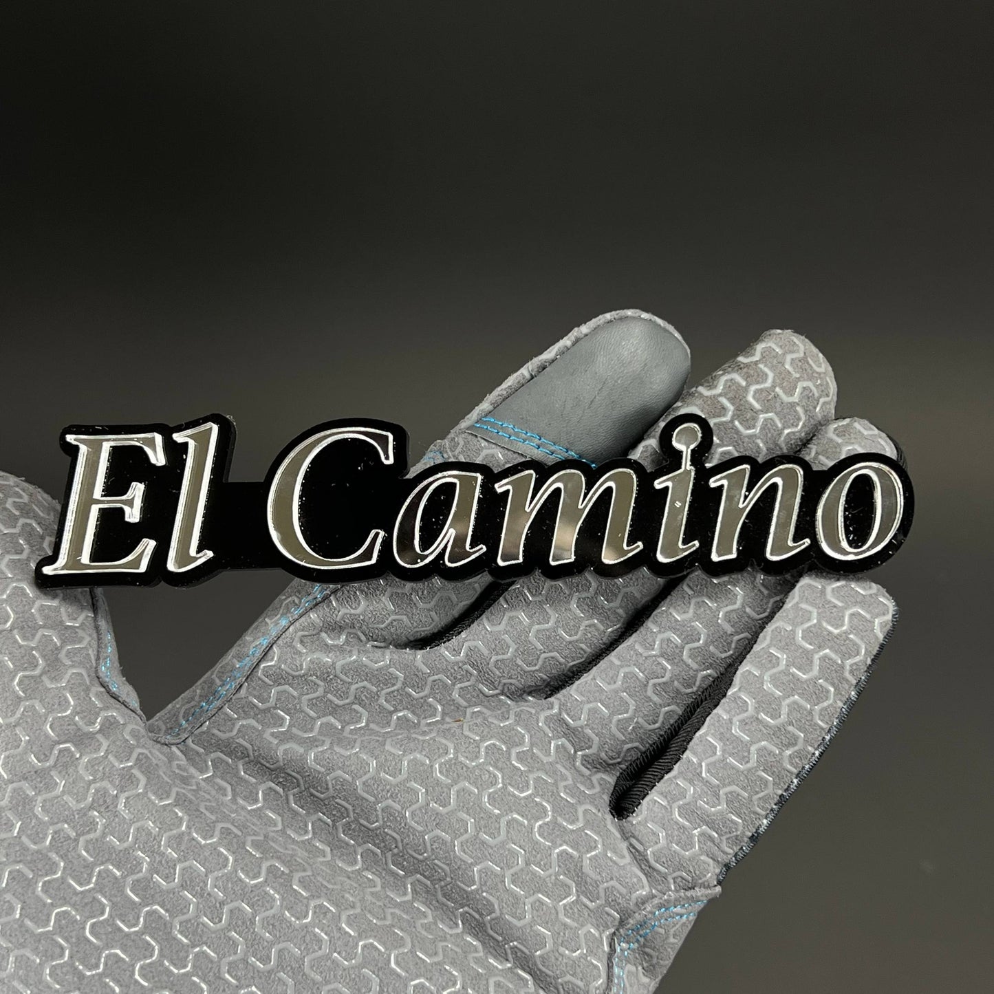 1PC El Camino 3D Acrylic Badge - Car Truck Emblem Fender Tailgate Trunk Sticker