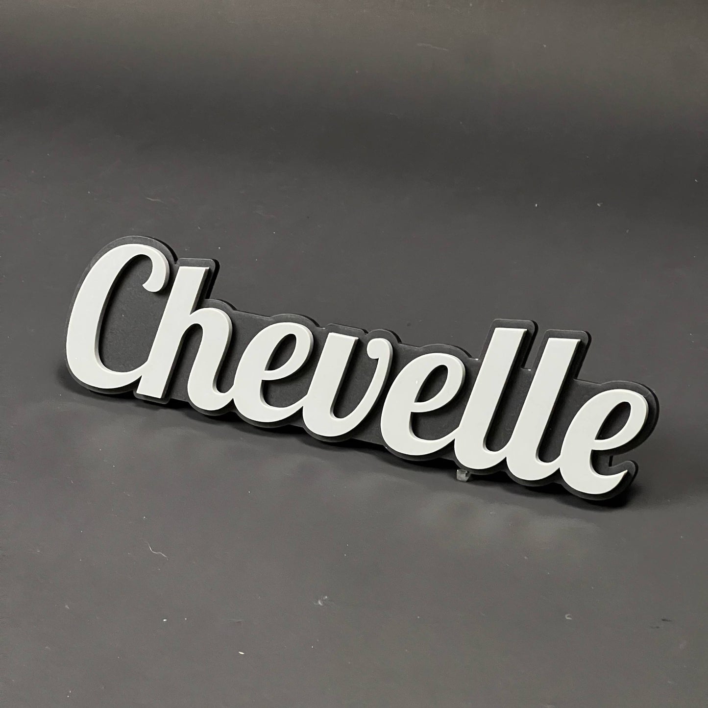 1PC Chevelle 3D Acrylic Badge - Car Truck Emblem Fender Tailgate Trunk Sticker
