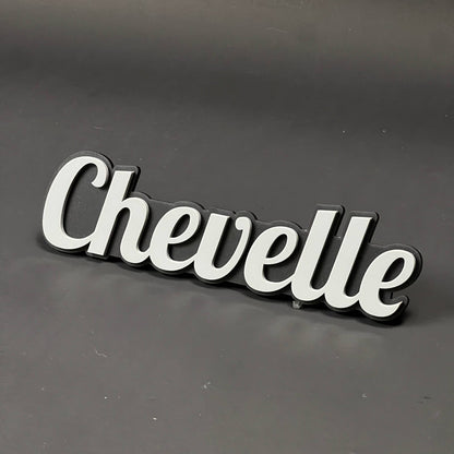 1PC Chevelle 3D Acrylic Badge - Car Truck Emblem Fender Tailgate Trunk Sticker