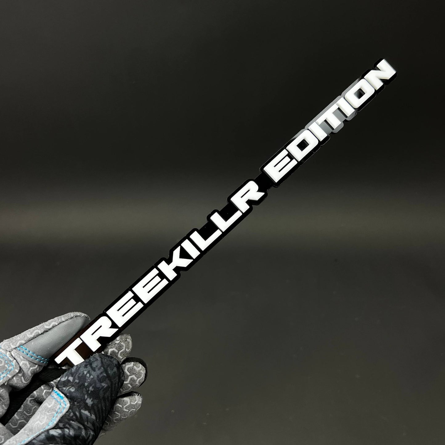 1PC TREEKILLR EDITION 3D Acrylic Badge - Car Truck Emblem Fender Sticker