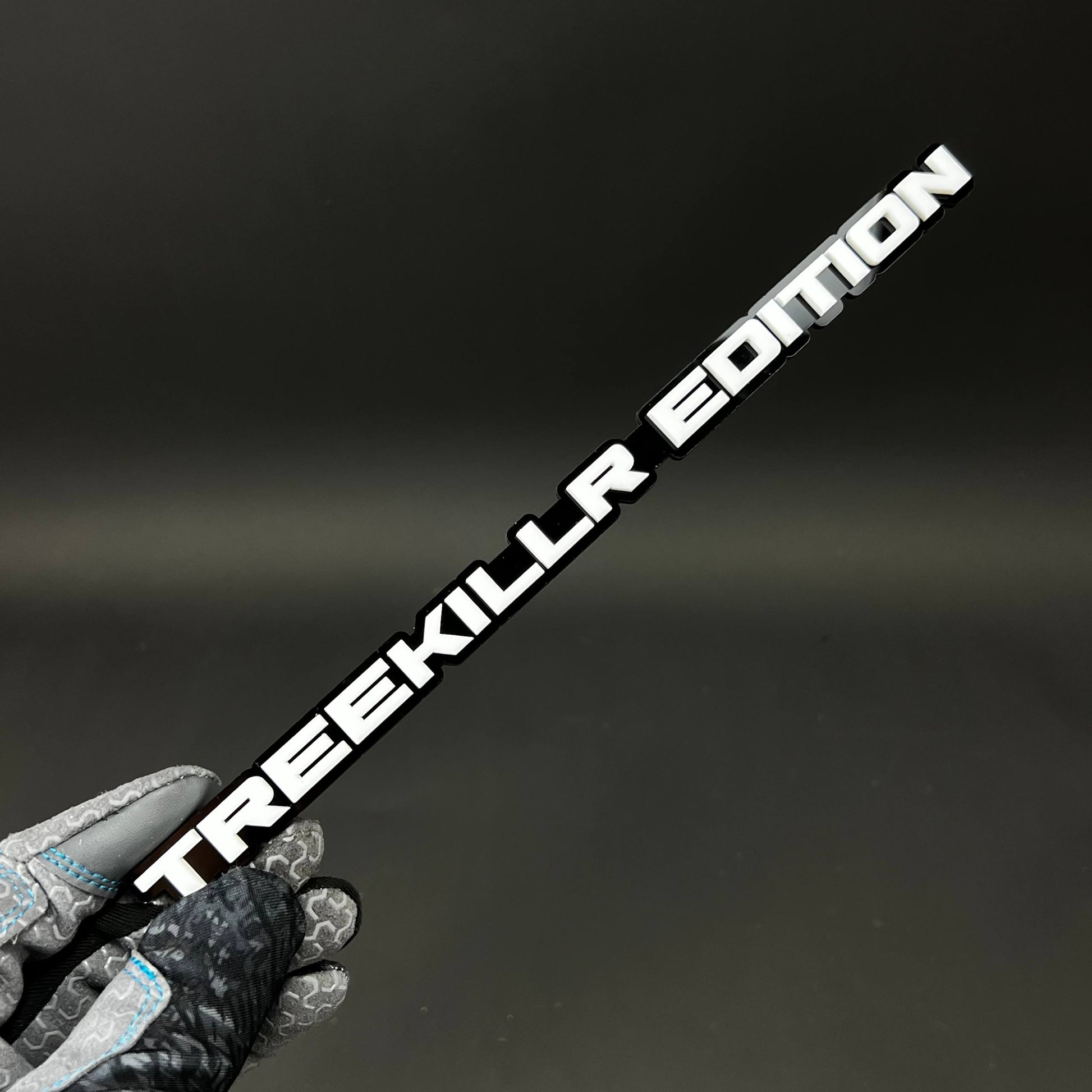 1PC TREEKILLR EDITION 3D Acrylic Badge - Car Truck Emblem Fender Sticker
