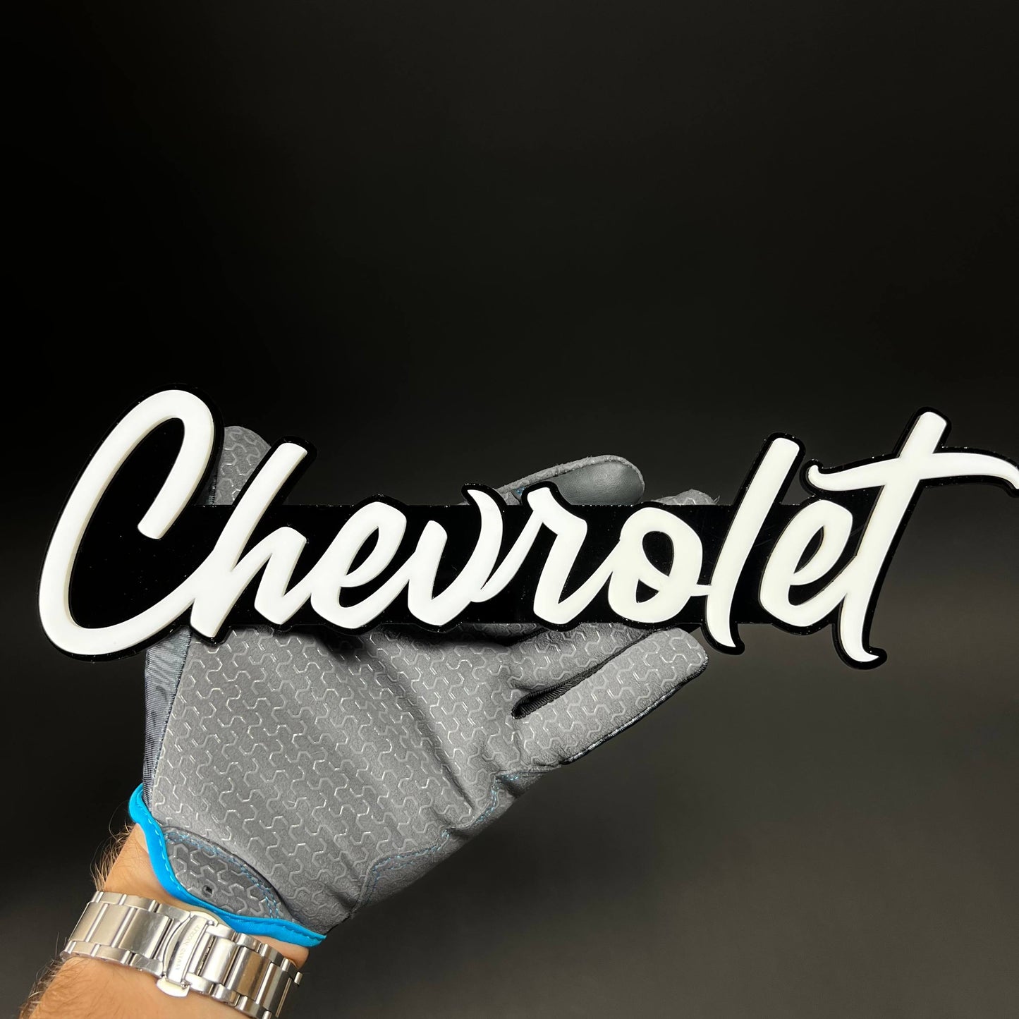 1PC Chevrolet 3D Acrylic Badge - Car Truck Emblem Fender Tailgate Trunk Sticker