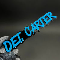 1PC DEI CARTER 3D Acrylic Badge - Car Truck Emblem Fender Tailgate Trunk Sticker