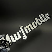 1PC Murfmobile 3D Acrylic Badge - Car Truck Emblem Fender Tailgate Trunk Sticker