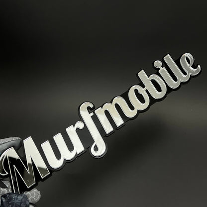 1PC Murfmobile 3D Acrylic Badge - Car Truck Emblem Fender Tailgate Trunk Sticker