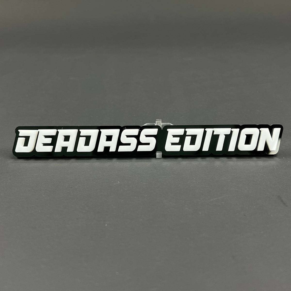 1PC DEADASS EDITION 3D Acrylic Badge - Car Truck Emblem Fender Tailgate Trunk Sticker