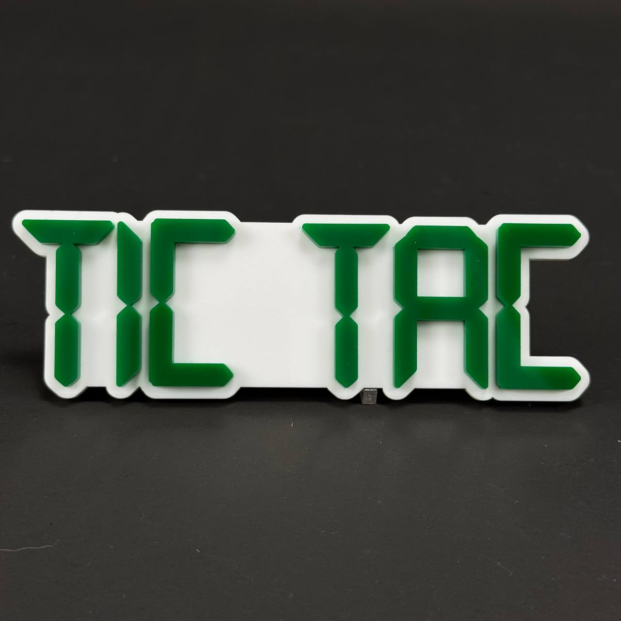 1PC TIC TAC 3D Acrylic Badge - Car Truck Emblem Fender Tailgate Trunk Sticker