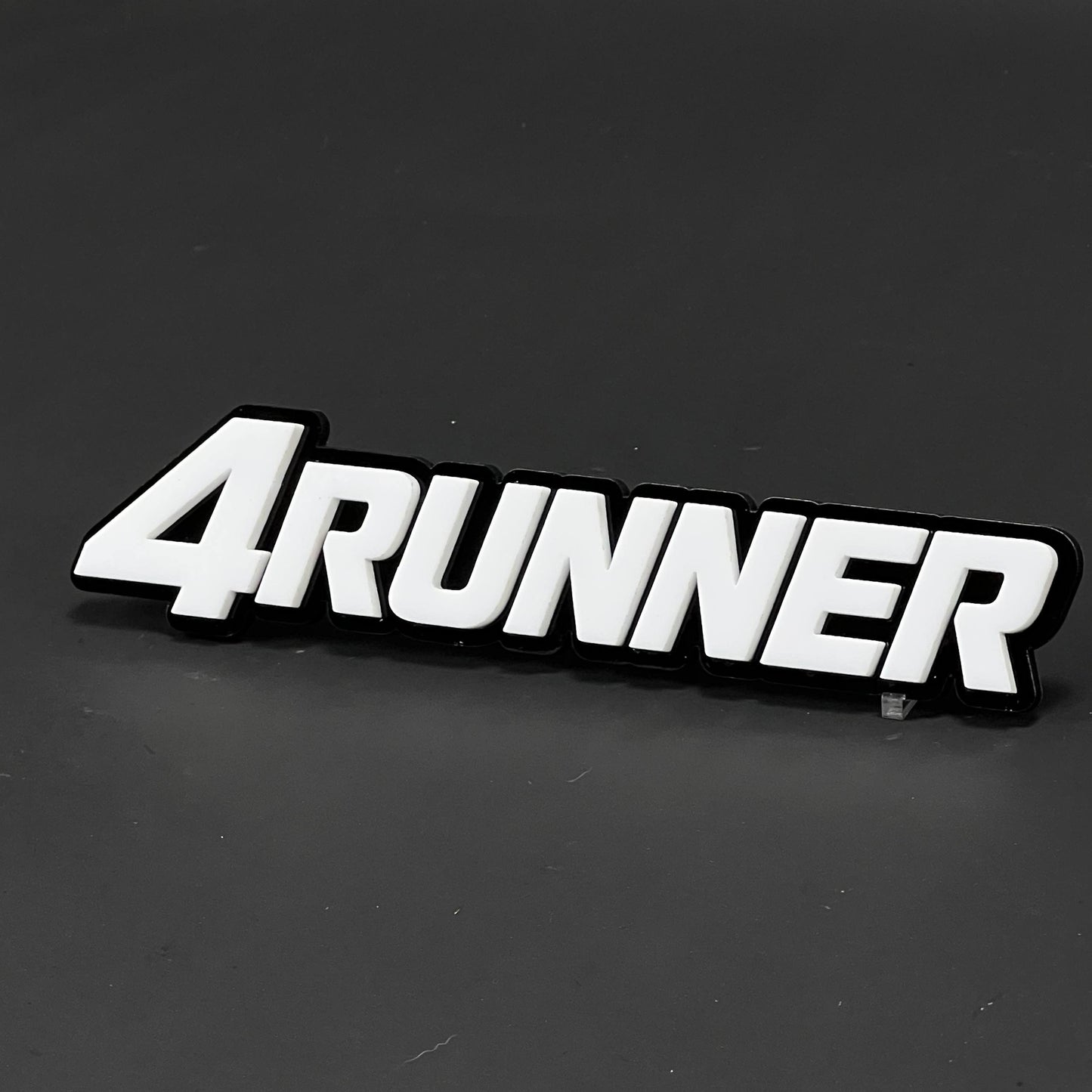 1PC 4RUNNER 3D Acrylic Badge - Car Truck Emblem Fender Tailgate Trunk Sticker