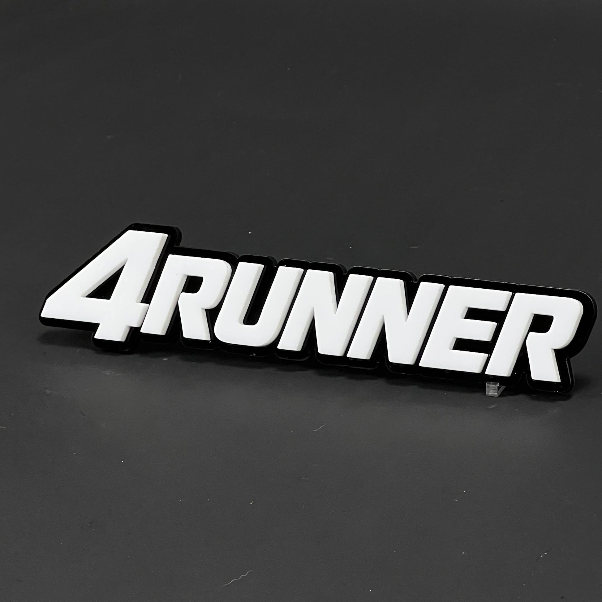 1PC 4RUNNER 3D Acrylic Badge - Car Truck Emblem Fender Tailgate Trunk Sticker