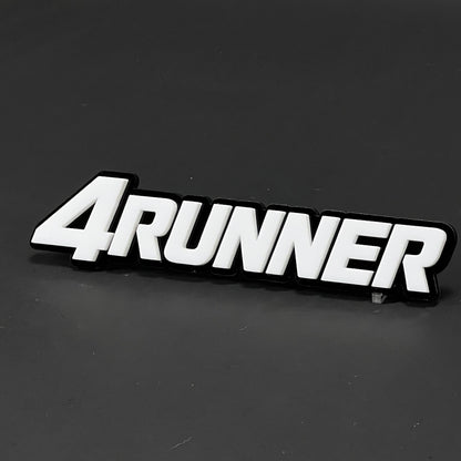 1PC 4RUNNER 3D Acrylic Badge - Car Truck Emblem Fender Tailgate Trunk Sticker