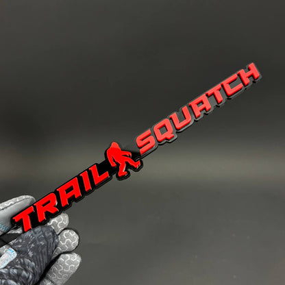 1PC TRAIL SQUATCH 3D Acrylic Badge - Car Truck Emblem Fender Sticker