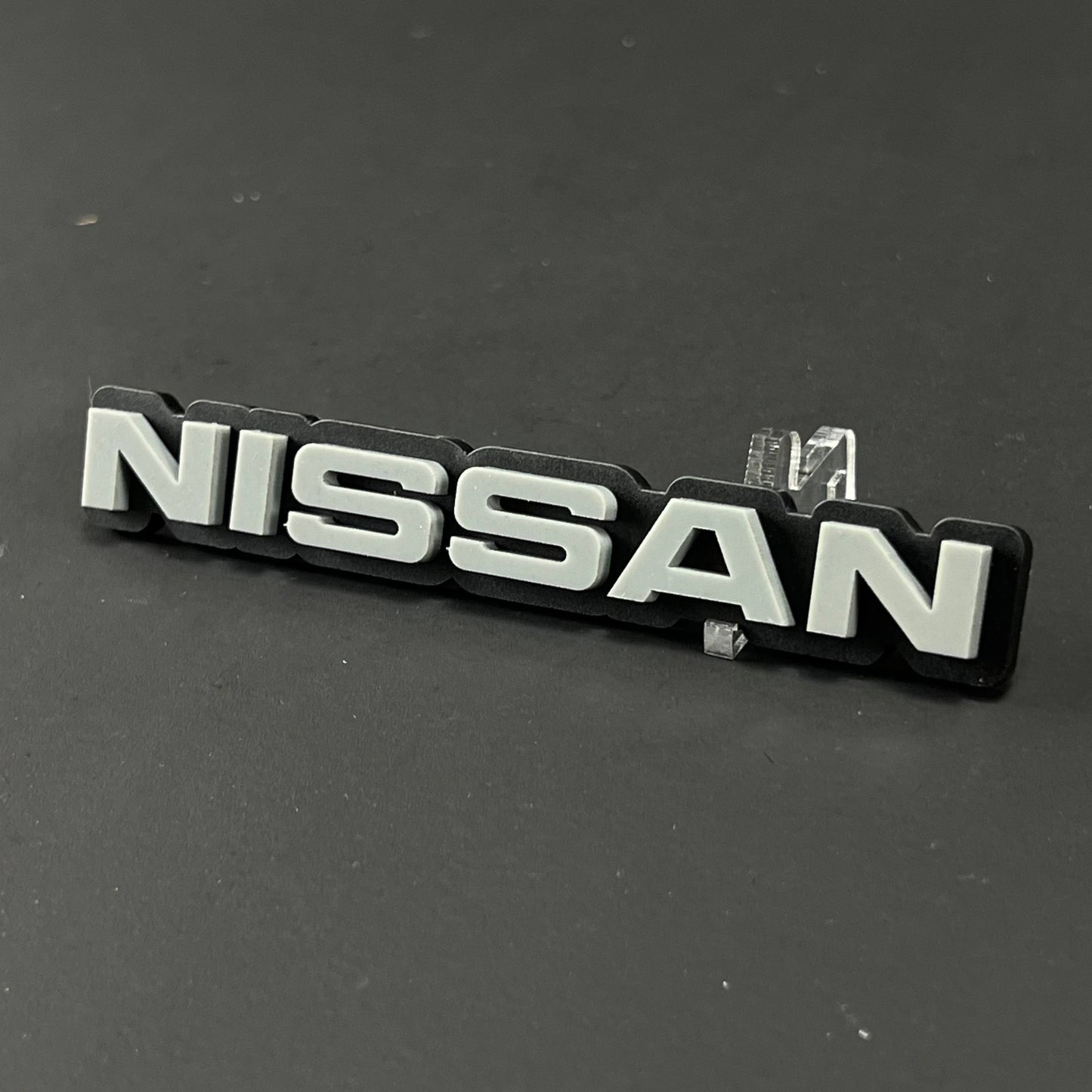 1PC NISSAN 3D Acrylic Badge - Car Truck Emblem Fender Tailgate Trunk Sticker