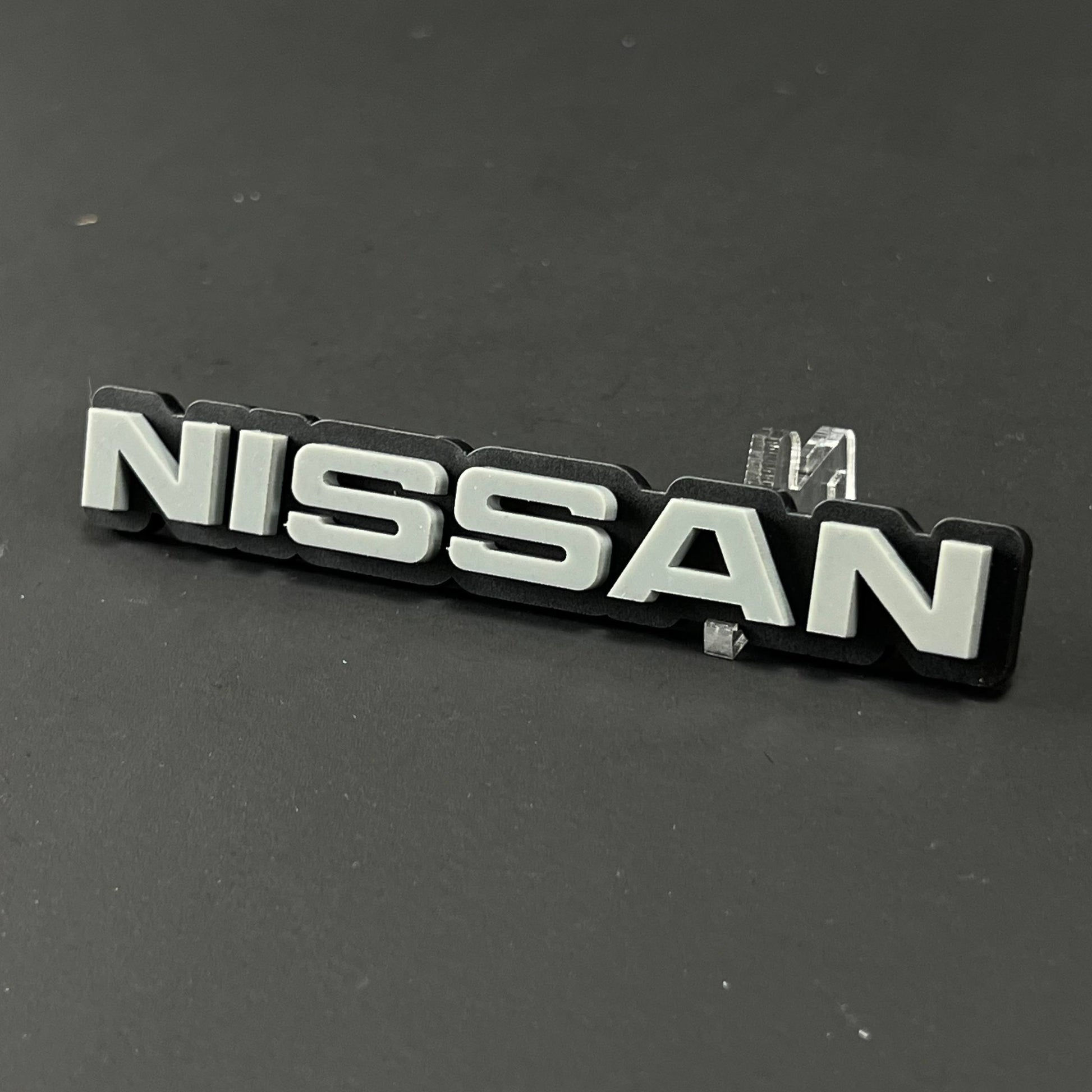 1PC NISSAN 3D Acrylic Badge - Car Truck Emblem Fender Tailgate Trunk Sticker