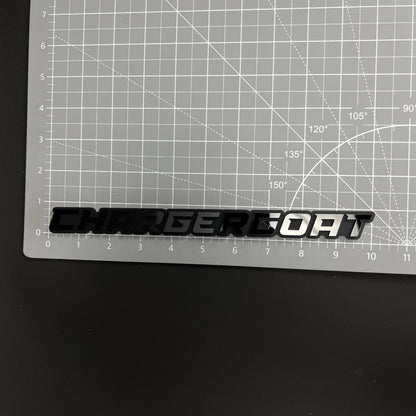 1PC CHARGERGOAT 3D Acrylic Badge - Car Truck Emblem Fender Sticker