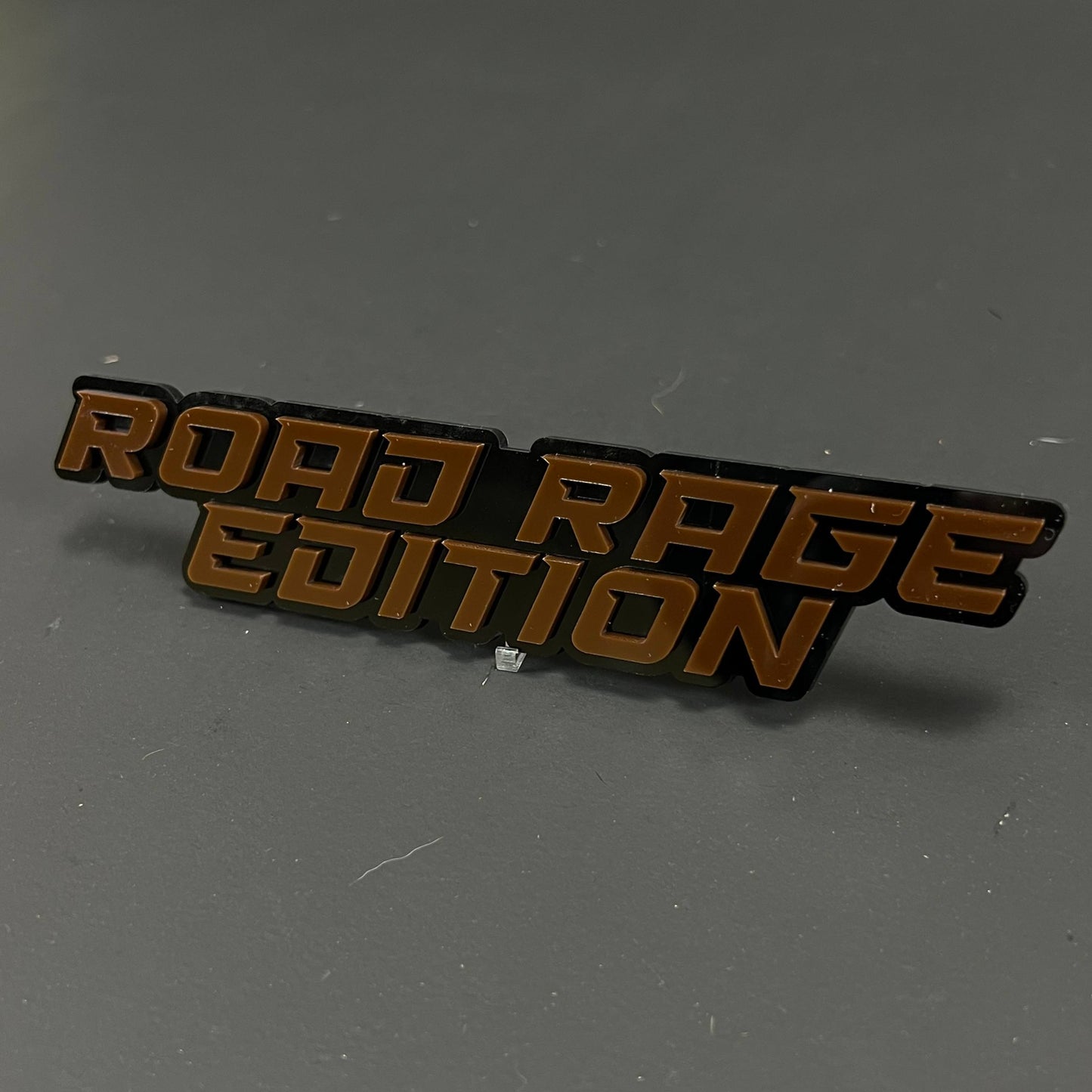 1PC ROAD RAGE EDITION 3D Acrylic Badge - Car Truck Emblem Fender Sticker