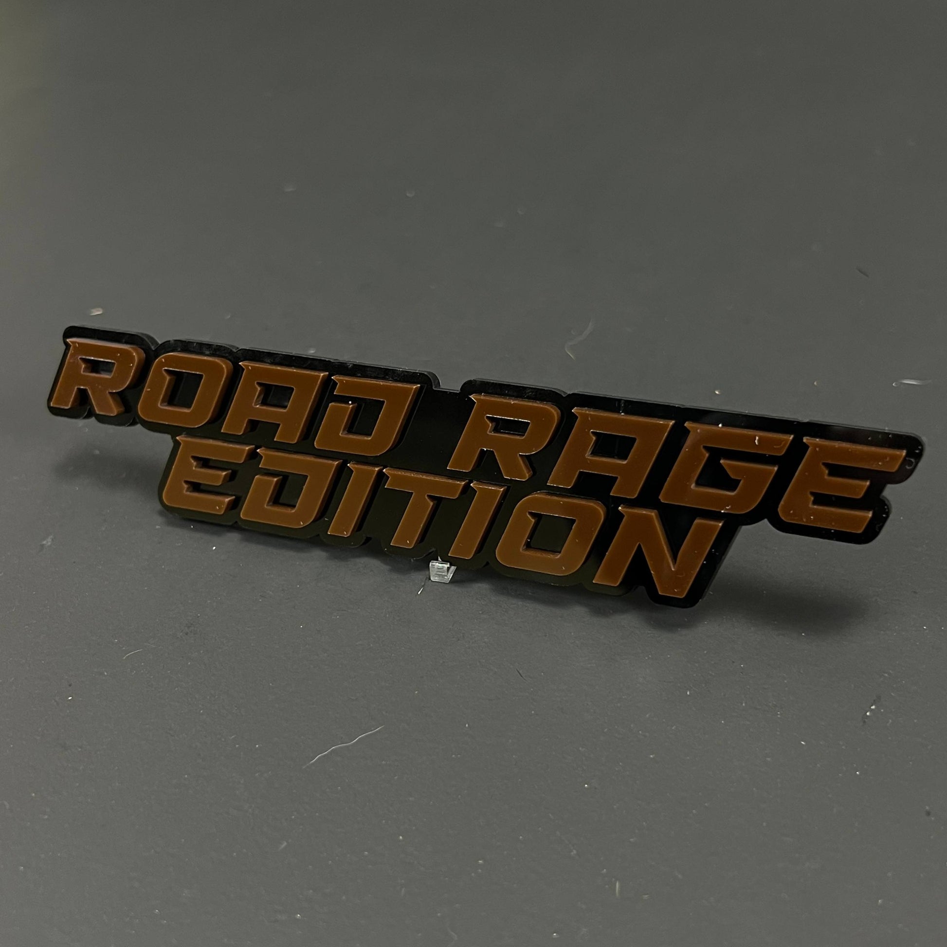 1PC ROAD RAGE EDITION 3D Acrylic Badge - Car Truck Emblem Fender Sticker