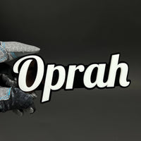 1PC Oprah 3D Acrylic Badge - Car Truck Emblem Fender Tailgate Trunk Sticker