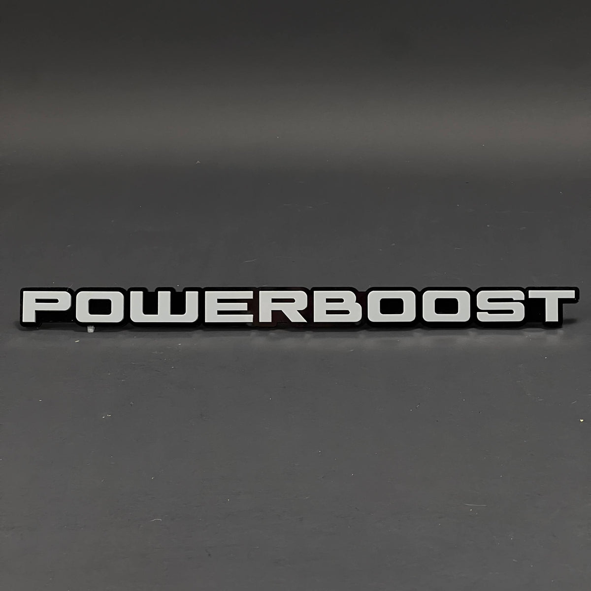 1PC POWERBOOST 3D Acrylic Badge - Car Truck Emblem Fender Tailgate Trunk Sticker